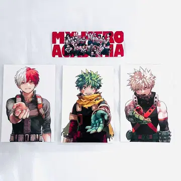 나의 히어로 아카데미아 히로아카 특전 엽서 책갈피