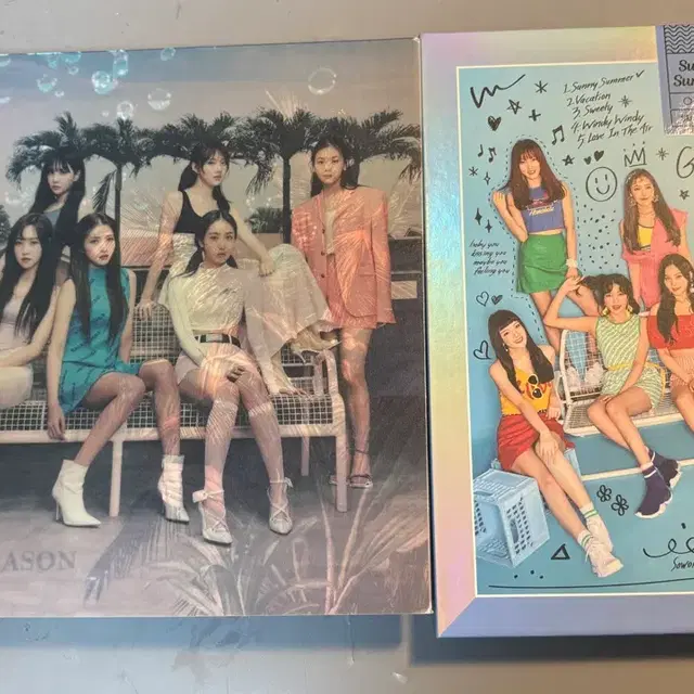 여자친구 열대야 여름여름해 개봉 앨범 판매합니다