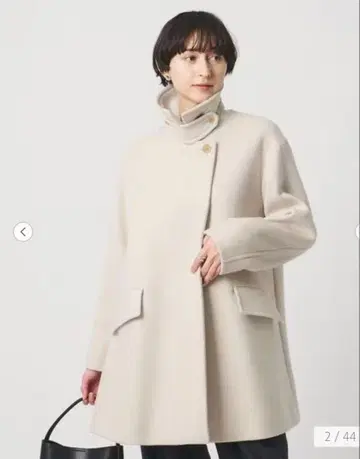 유나이티드 애로우즈 2WAY 컬러 미들 코트