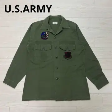 U.S.ARMY 미군 군복 긴팔 셔츠 70년대 70's