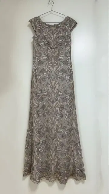 타다시 쇼지 맥시 원피스 전체 레이스 드레스 파티