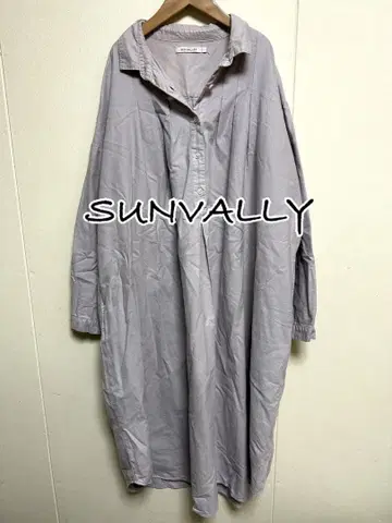 Sanvally 산바레 옥스코튼 롱 원피스 풀오버