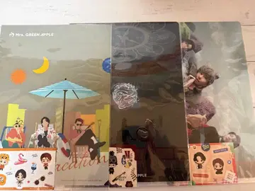 Mrs. GREEN APPLE 클리어 파일 3종