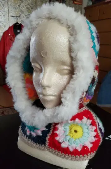 할머니 스퀘어 바라클라바