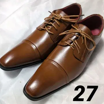 새상품 cloud9 브라운 드레스 신발