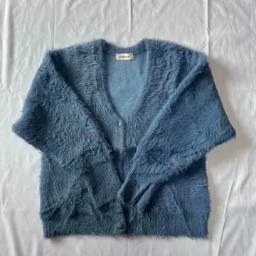 SLOBE citron. 블루 가디건 긴팔