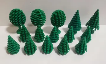 레고 전나무 트리 나무 크고 작음 다양함 숲 정품 LEGO