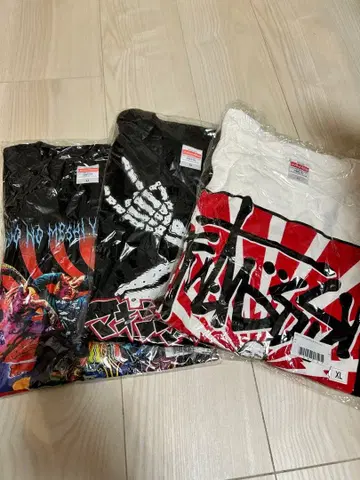 [ 미개봉 ] 맥시멈 더 호르몬 T셔츠 3장 세트