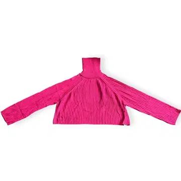 jouetie 터틀넥 니트 핑크 M