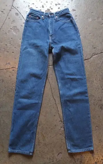 90s 리바이스 505 217 스트레이트 데님 블루