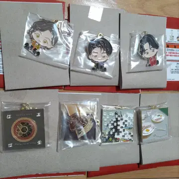 미세스 복권 메탈 참 7종 컴플리트 미사용