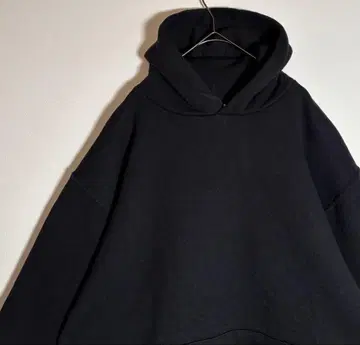 RUSSELL ATHLETIC 무지 속기모 블랙 후드티