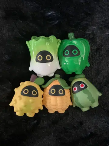 젠제로 야채 봉프 세트 판매 배추 피망 수박 옥수수 두리안