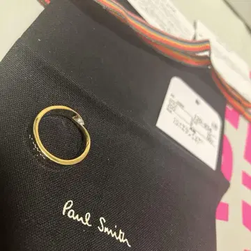 폴스미스 핑키링 골드 골드 컬러 9호