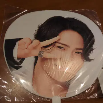 키쿠치 후마 FAM 점보 부채 미개봉 타임리스