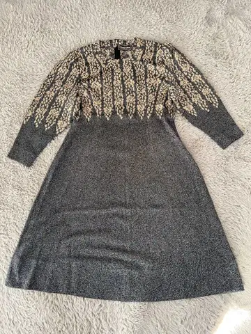 [ 새상품급 ] 사이토 토요코  라메 원피스