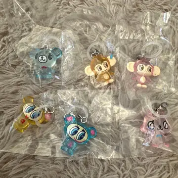 나루미야 캐릭터 메지루시 액세서리 6개 세트