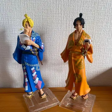 원피스 에이스와 사보 피규어 세트