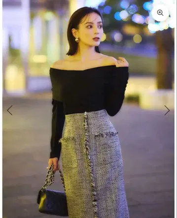 anuans 프린지 스커트 M