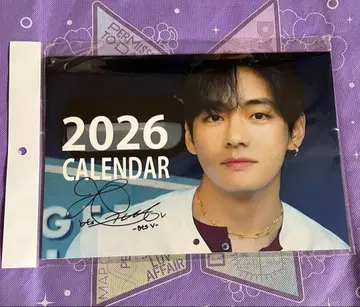BTS 뷔 V 2026년 최신 버전 벽걸이 달력