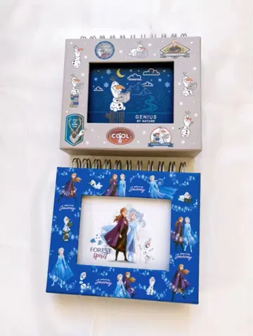 안나와 눈의 여왕 사진 앨범 2개 세트