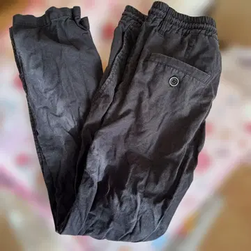 다크 그레이 이지 팬츠 허리밴딩