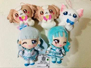 영화 너와 아이돌 프리큐어 코롯토 만마루쨩 페이스 봉제 인형 외 5체