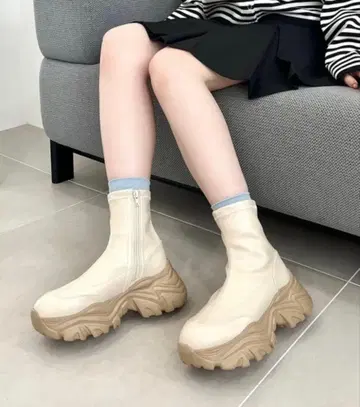 ORiental TRaffic/통굽/경량/스니커즈 밑창/숏부츠