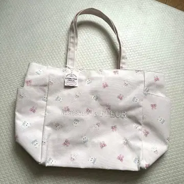 메종 드 플뢰르 레트로 봉제 인형 컬렉션 토트백