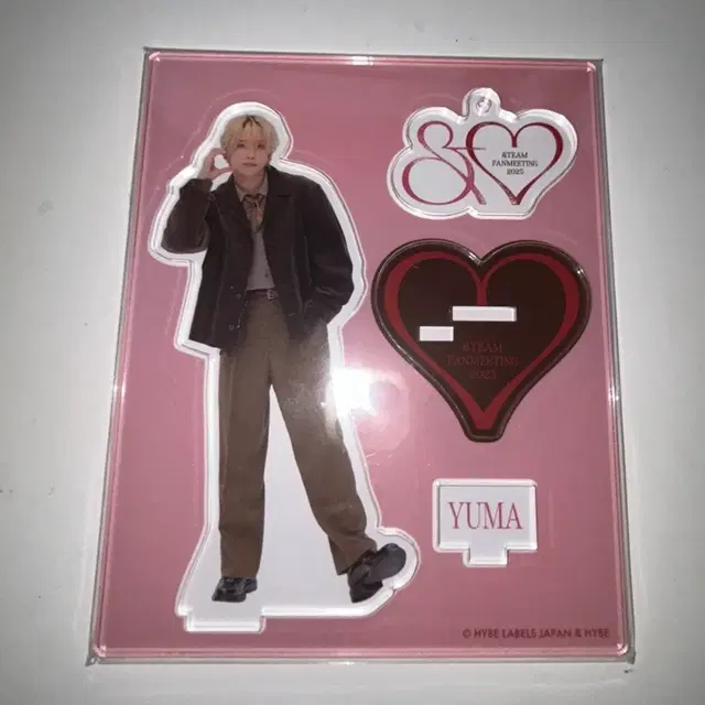 앤팀 유마 앤하트 아크릴스탠드 아크스타 미개봉 양도