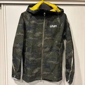 워프 카모플라쥬 후드 부착 나일론 자켓