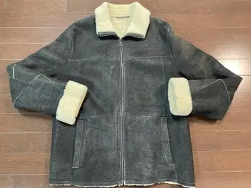 HUGO BOSS 휴고보스 가죽 무스탕 자켓 50 양가죽