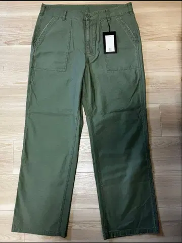 octobee 베이커 팬츠 올리브