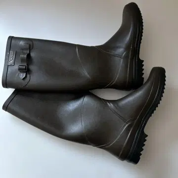 AIGLE 에이글 레인부츠 브라운