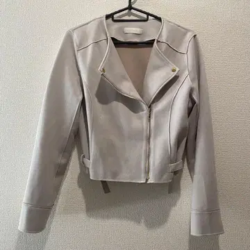 [ 새상품급 ] 12Twelve Agenda 페이크 스웨이드 라이더 자켓