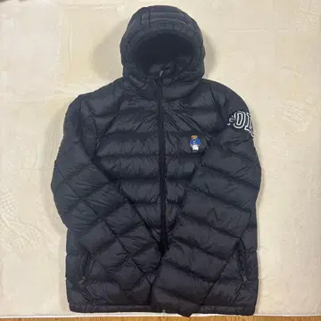 POLO 블랙 다운 자켓