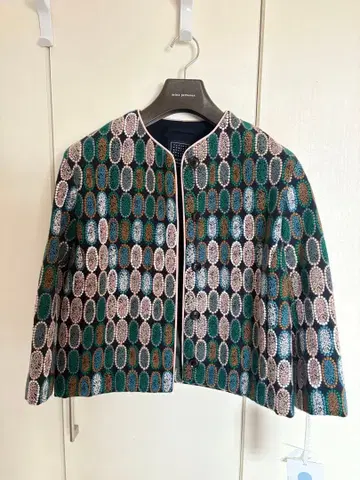 미나 페르호넨 자켓 블루 믹스 38