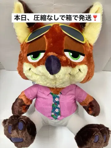 주토피아2 슈퍼 라지 봉제 인형 닉 와일드