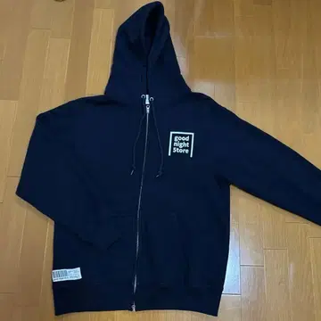 good night 5tore 후드티 네이비