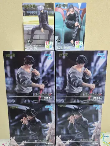 [미개봉 새상품] 주술회전 프라이스 피규어 6개 세트