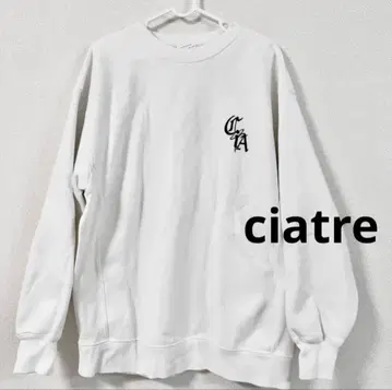 ciatre 맨투맨 트레이닝복 화이트 XL