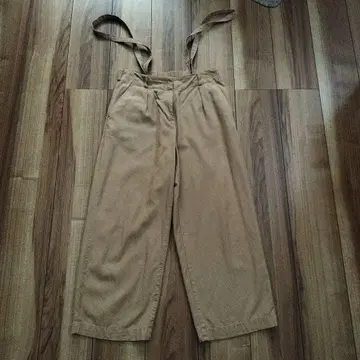 베이지 살로펫 와이드 레그