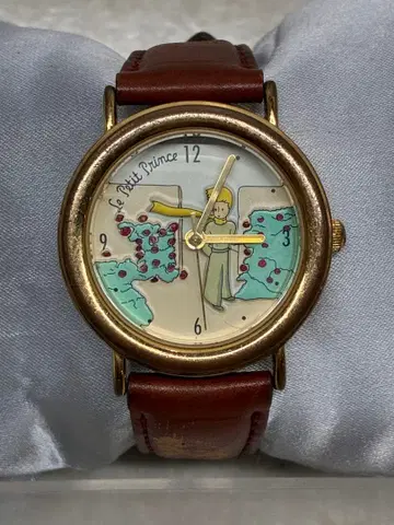 T4 ) 레어 별의 왕자님 Le Petit Prince 손목시계 쿼츠