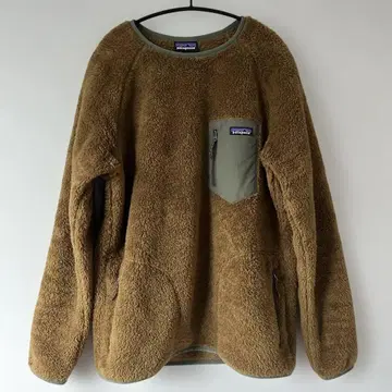 patagonia 로스 가토 크루 L 사이즈 브라운