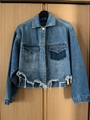 EST 라이트 블루 데님 자켓