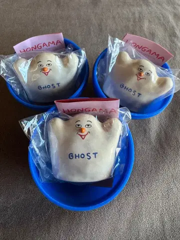 HONGAMA 미니어처 컬렉션 GHOST 3개 세트