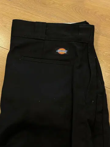 Dickies 블랙 워크 팬츠