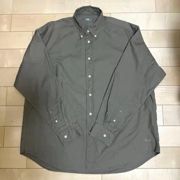 THE NORTH FACE 긴팔 셔츠 L NR12450 올리브 그린