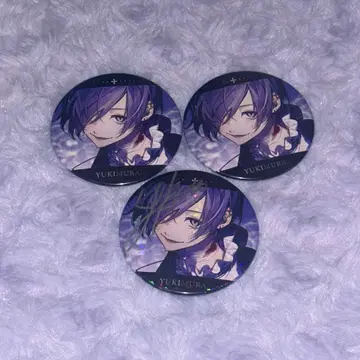 유키무라. 캔뱃지 친필 사인 있음