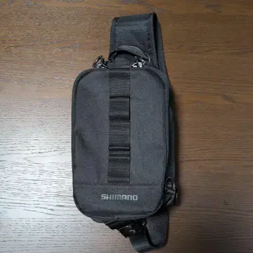 SHIMANO 슬링 숄더백 S 블랙